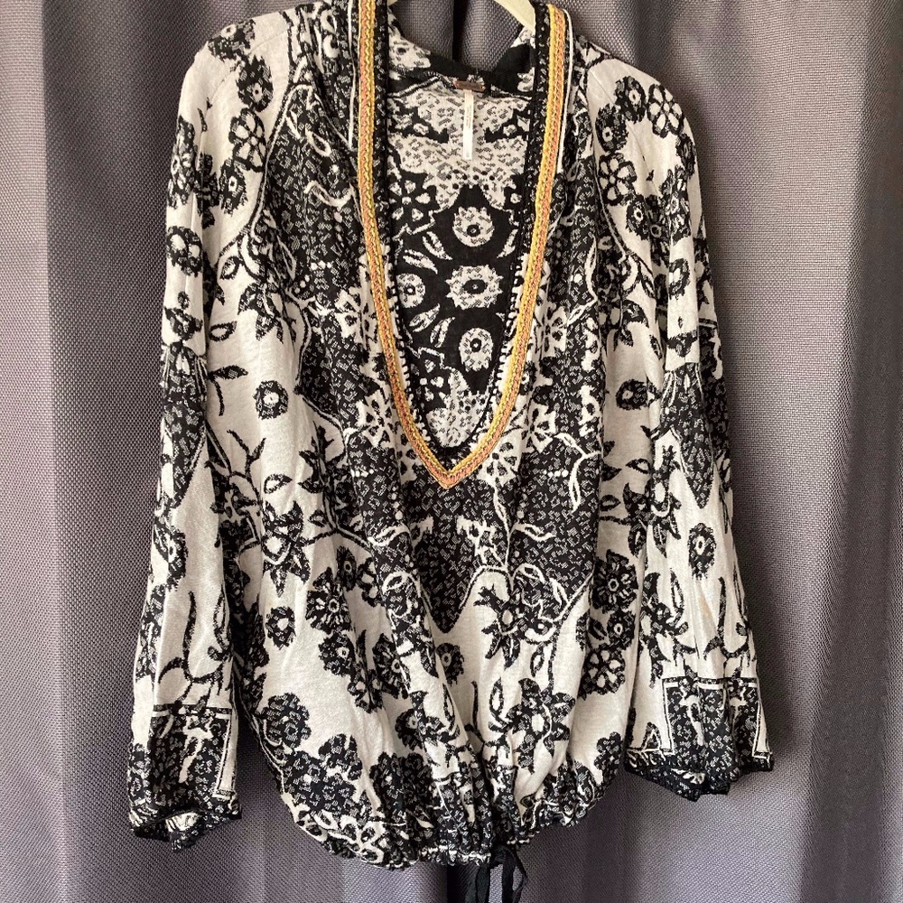 Free People Hoodie / Beach Cover - Large